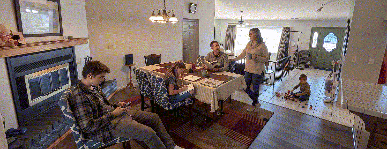 A quiet moment in the home you own